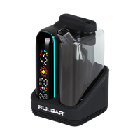 Pulsar - 510 DL 5.0 Bubbler Dab Kit w/ Wax Atomizer - Black