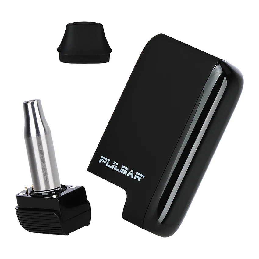 Pulsar - 510 DL 5.0 Bubbler Dab Kit w/ Wax Atomizer - Black