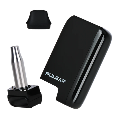 Pulsar - 510 DL 5.0 Bubbler Dab Kit w/ Wax Atomizer - Black