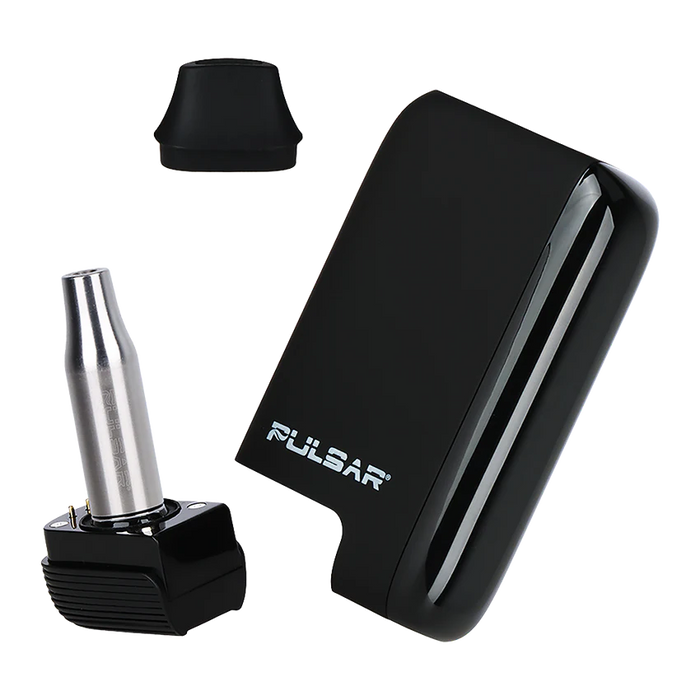 Pulsar - 510 DL 5.0 Bubbler Dab Kit w/ Wax Atomizer - Black