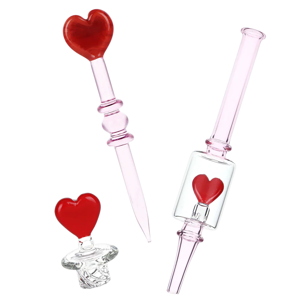 Pulsar - 8.5" Valentine's Love Dab Rig Set