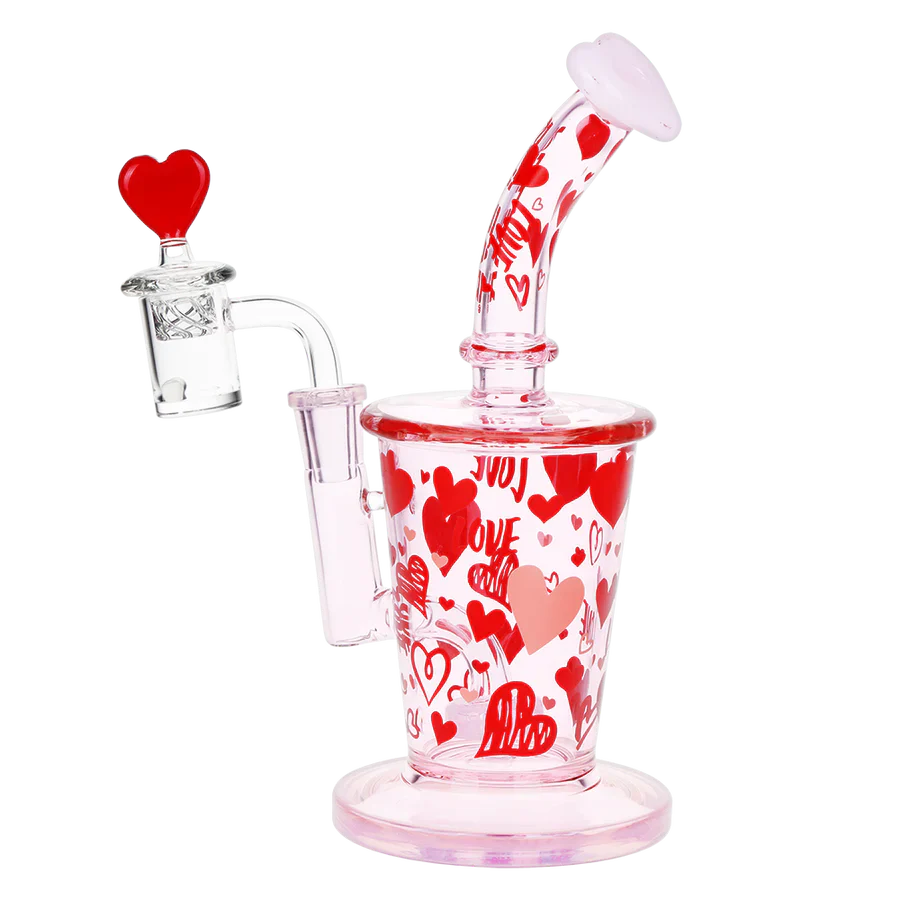 Pulsar - 8.5" Valentine's Love Dab Rig Set