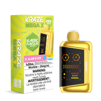 Kraze Mega X Rechargeable Disposable Vape 20mL