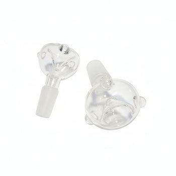 Glass Marbled Bowl W/ Male Joint