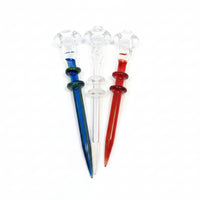 Quartz Glass Dab Tool W/ Carb Cap