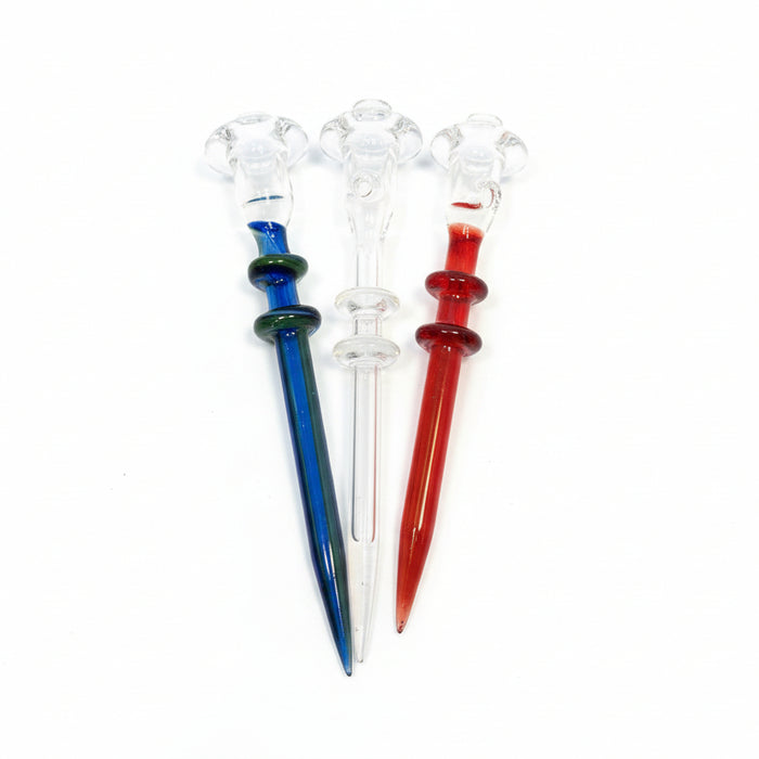 Quartz Glass Dab Tool W/ Carb Cap