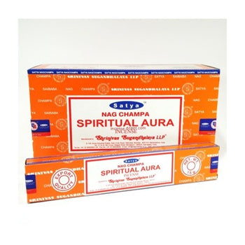 Satya Nag Champa - Spiritual Aura Incense Sticks 15g