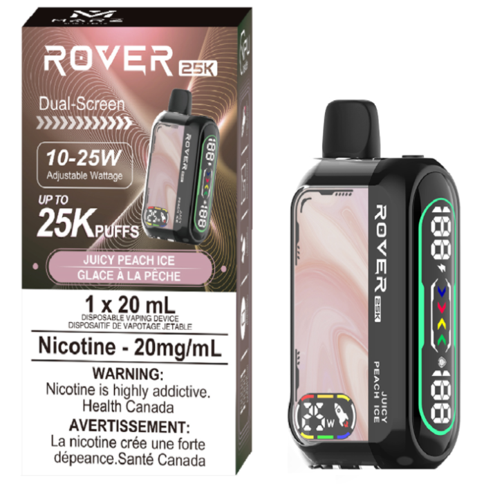 what wattage is a disposable vape Marz Rover 25k Puff Disposable Vape – Canvape.com