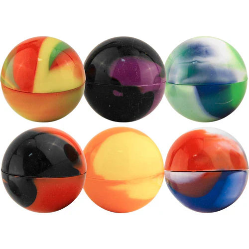 1.5" Silicone Ball/ Round Concentrate Container