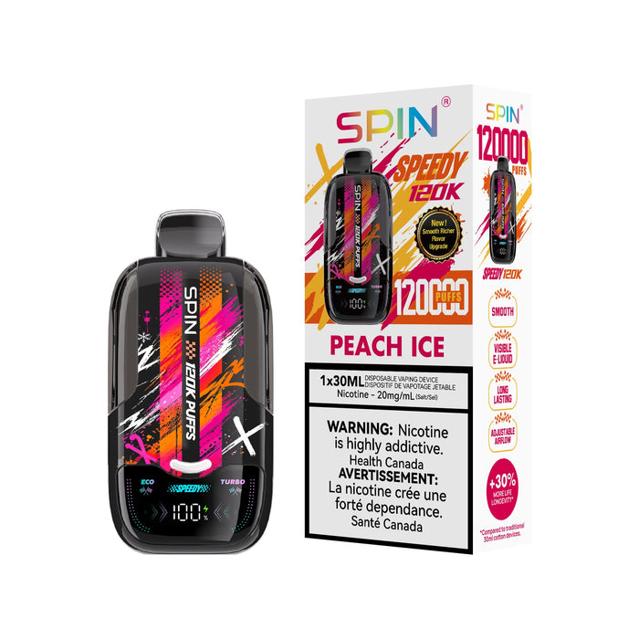 SPIN Speedy 120K Disposable Vape 30mL