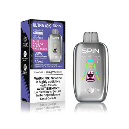 [CLEARANCE] SPIN Ultra 40K Rechargeable Disposable Vape 20mL