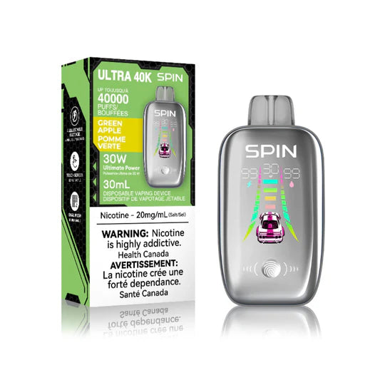 [CLEARANCE] SPIN Ultra 40K Rechargeable Disposable Vape 20mL
