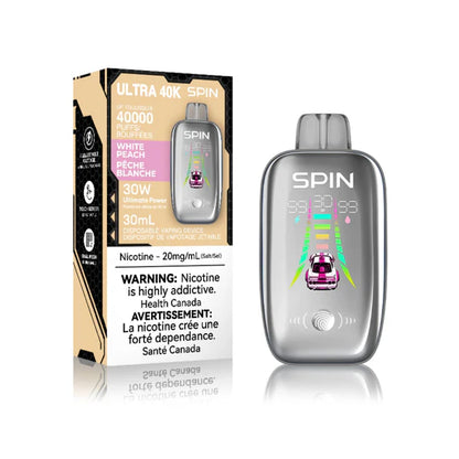 [CLEARANCE] SPIN Ultra 40K Rechargeable Disposable Vape 20mL