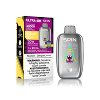 [CLEARANCE] SPIN Ultra 40K Rechargeable Disposable Vape 20mL