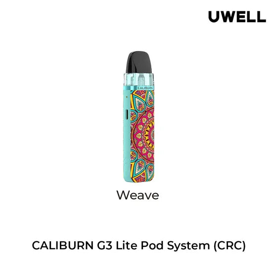 caliburn g3 lite uwell UWell Caliburn G3 Lite Pod Kit – Canvape.com