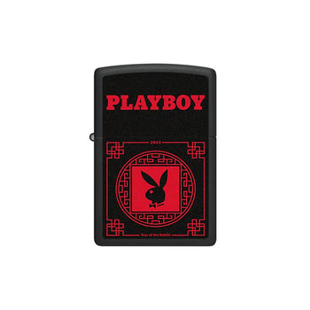 Zippo Lighter - Playboy Red Scan
