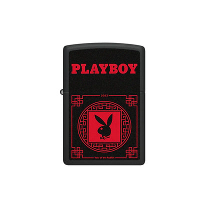 Zippo Lighter - Playboy Red Scan