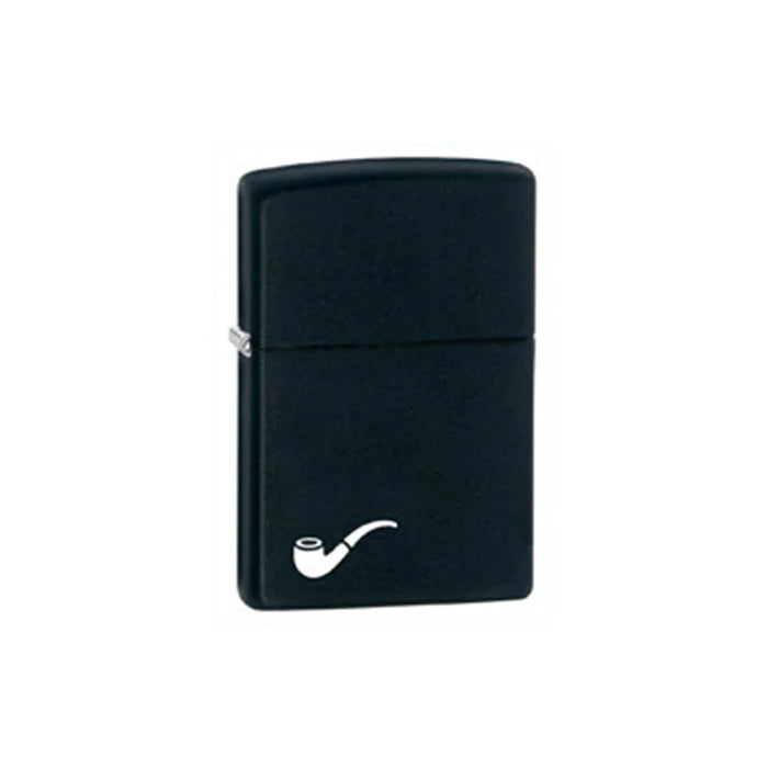 Zippo Lighter - Black Matte Pipe LT