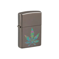 Zippo Lighter - Funky Cannabis Design