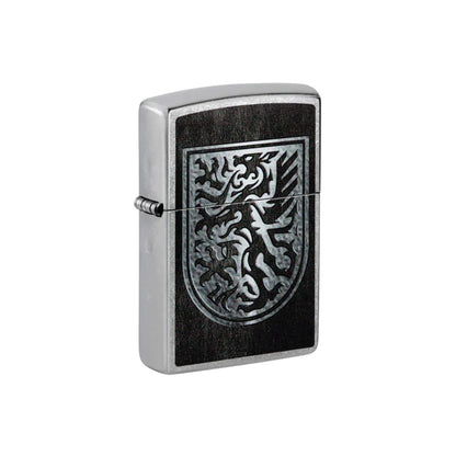 Zippo Lighter - Dragon Shield Design
