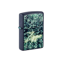 Zippo Lighter - Navy Matte Design