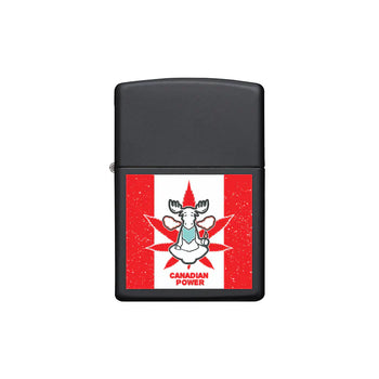 Zippo Lighter - Canadian Leaf Power
