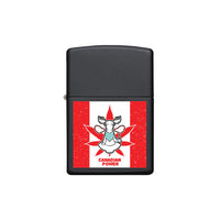 Zippo Lighter - Canadian Leaf Power