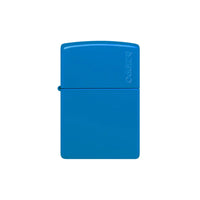 Zippo Lighter - Sky Blue Zippo Logo