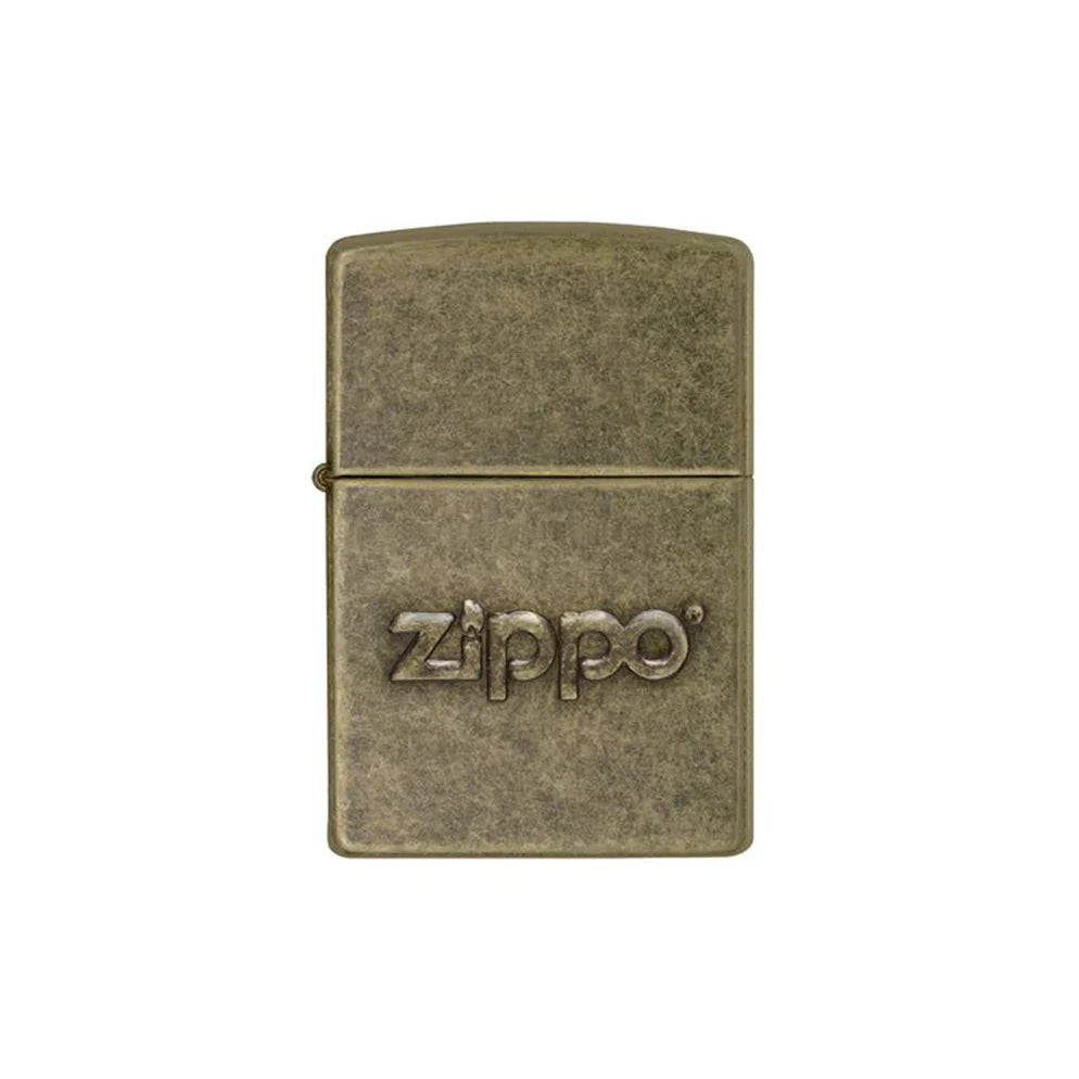 Zippo Lighter - Stamp Antique Zippo Logo