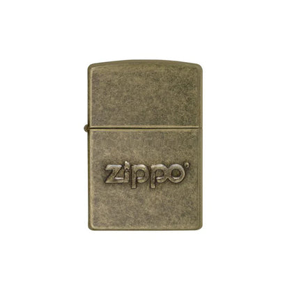 Zippo Lighter - Stamp Antique Zippo Logo