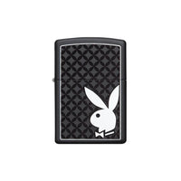 Zippo Lighter - Black Matte Playboy
