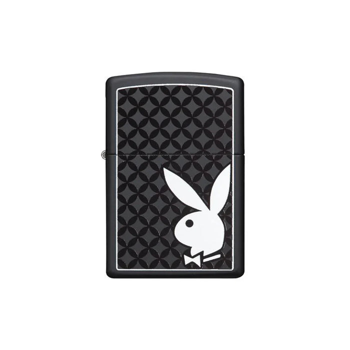 Zippo Lighter - Black Matte Playboy