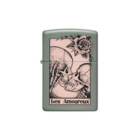 Zippo Lighter - Death Kiss Design