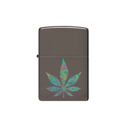 Zippo Lighter - Funky Cannabis Design