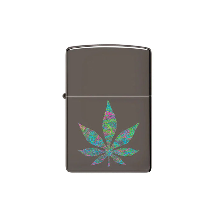 Zippo Lighter - Funky Cannabis Design