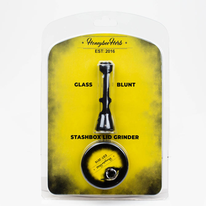 Herbe aux abeilles - Ensemble de verre émoussé