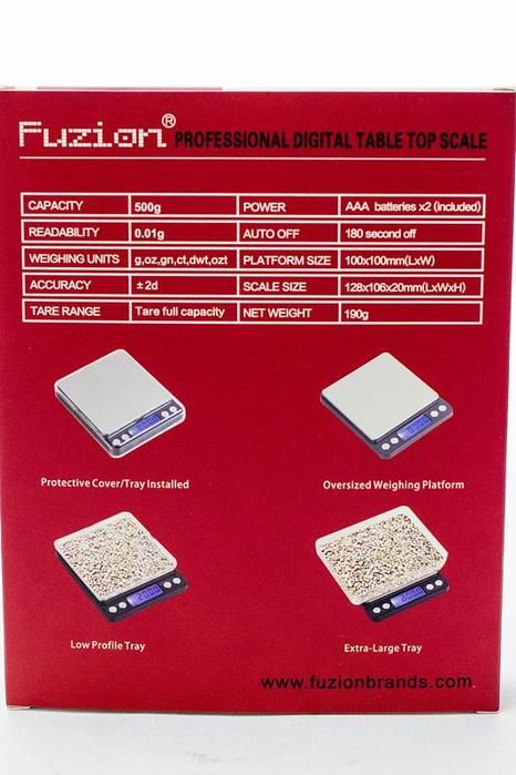 Fuzion PT-500 scale 500g 0.01g