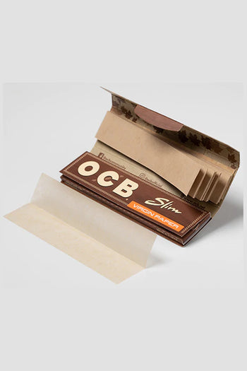 OCB Virgin Unbleached Slim Feuilles à Rouler + Filtres