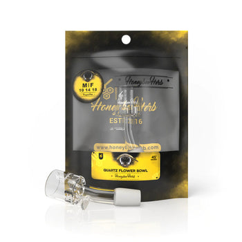 Herbe aux abeilles - bol de fleurs de quartz