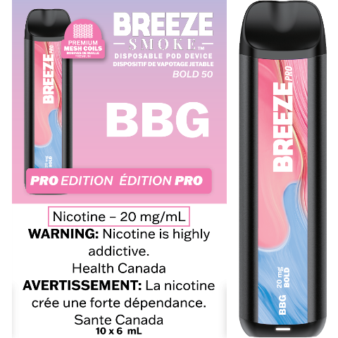 [CLEARANCE] Breeze Pro Disposable 2000 Puff Vape 6ml