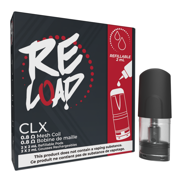 CLX STLTH Compatible Refillable Pods 2ml Canvape.com CLX STLTH Compatible Refillable Pods 2ml Canvape.com