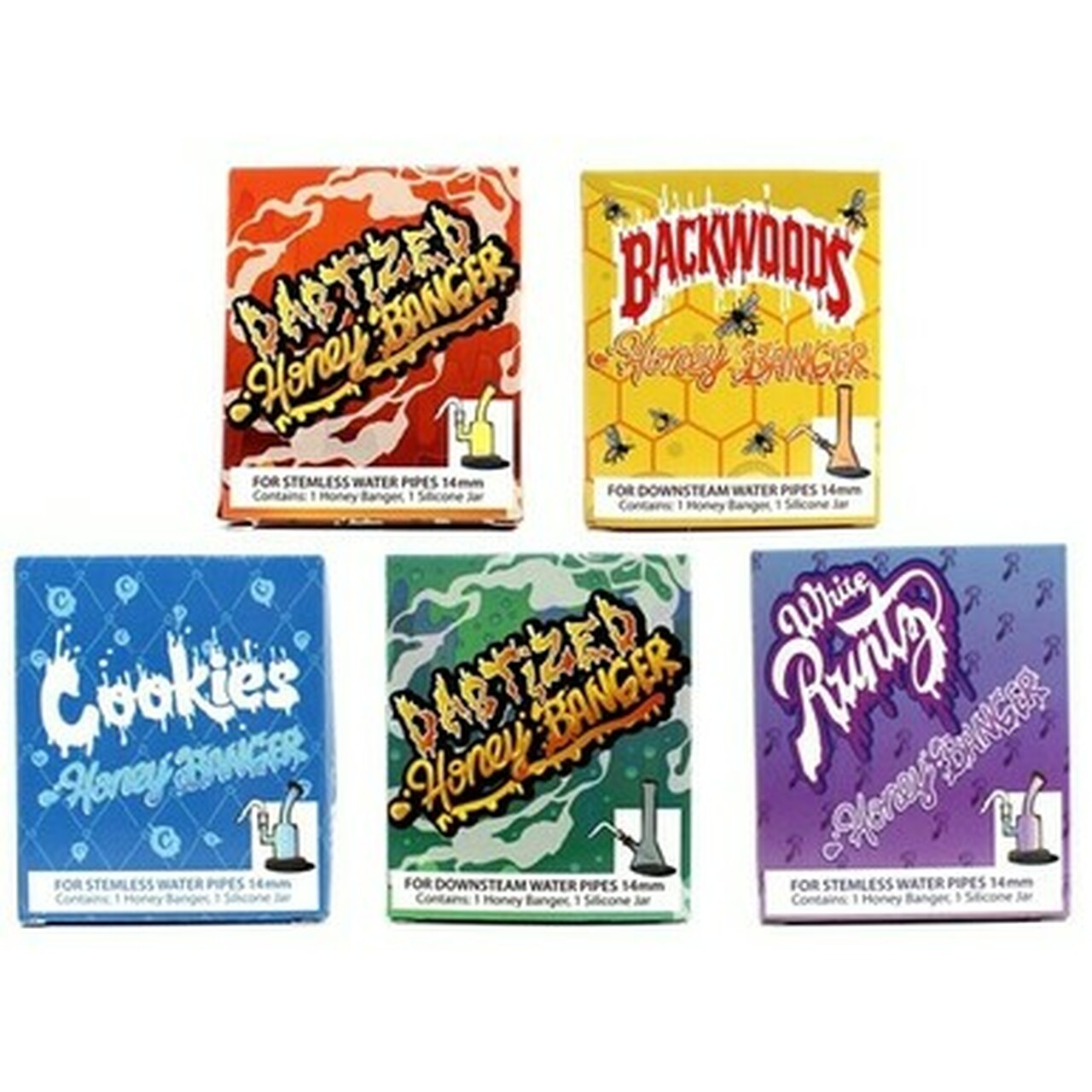 Honey Banger 14mm Male - Pipes à eau Downstem