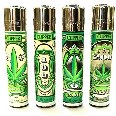 Clipper Dollar Feuilles Série Briquet