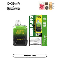 [CLEARANCE] OXBAR X Rocky Vapor G8000 Rechargeable Disposable Vape 18ml