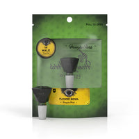 Herbe aux abeilles - Bol à fleurs en verre FB-4