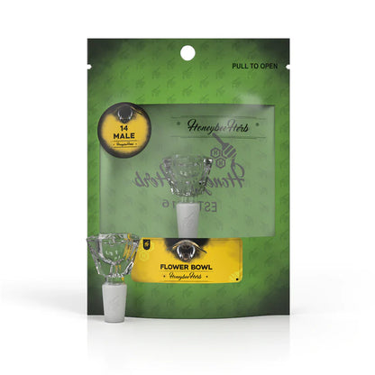 Herbe aux abeilles - Bol à fleurs en verre FB-4