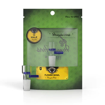 Herbe aux abeilles - Bol à fleurs en verre FB-5