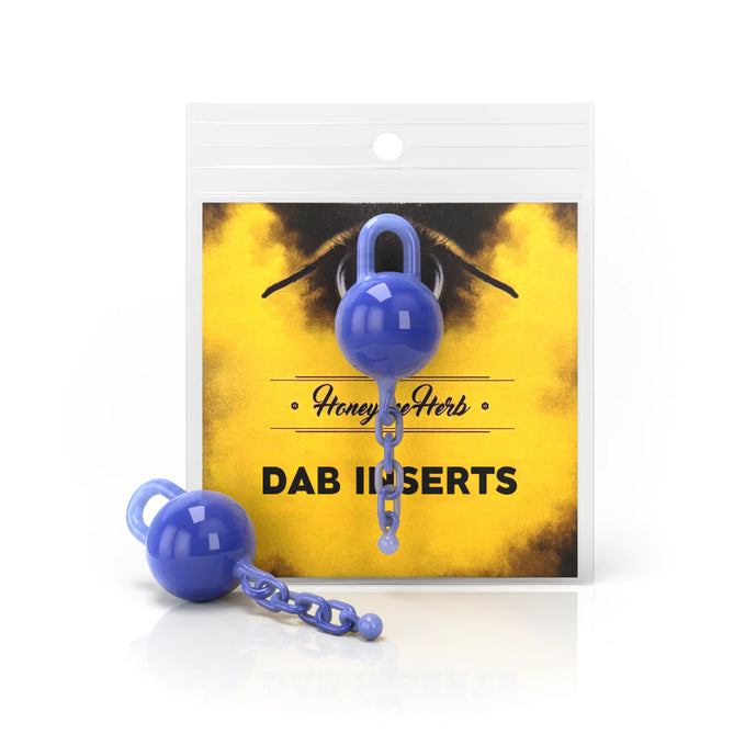 Honeybee Herb - Chaîne Terp en verre - Une pièce