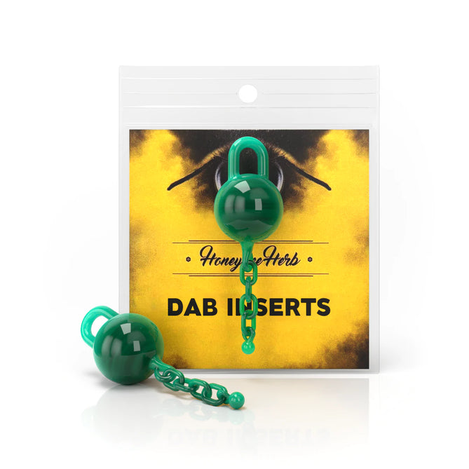 Honeybee Herb - Chaîne Terp en verre - Une pièce