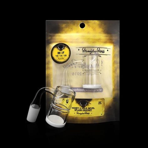 Honeybee Herb - SEAU À ÉCLABOUSSURES BISEAUTÉ AU MIEL ET AU LAIT Banger 18 mm mâle